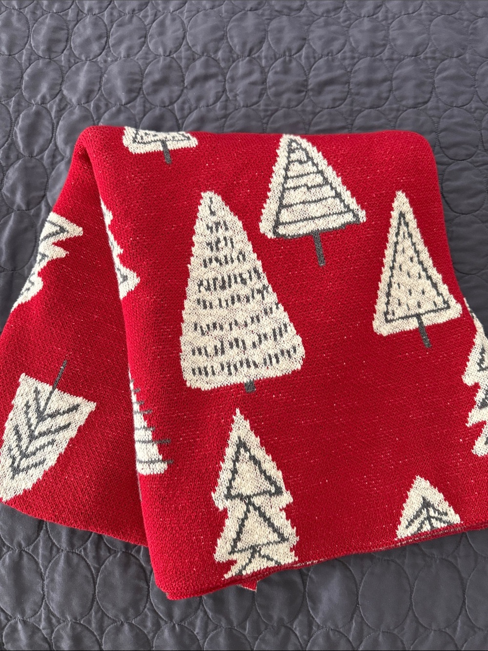 🌲Christmas Sweater Knit Throw